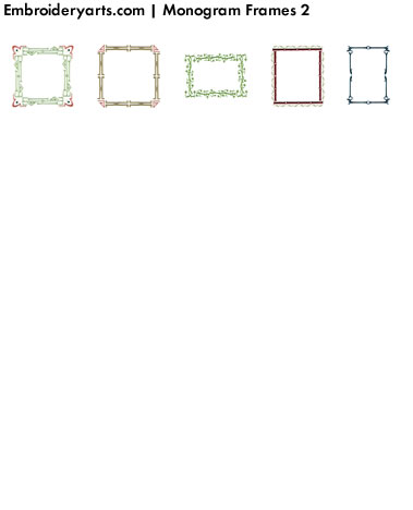 Frames Monogram Set 2