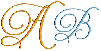 Arabesque  15Monogram Set