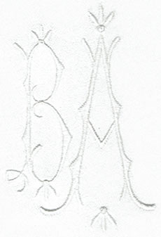 Gothic Monogram Set 16