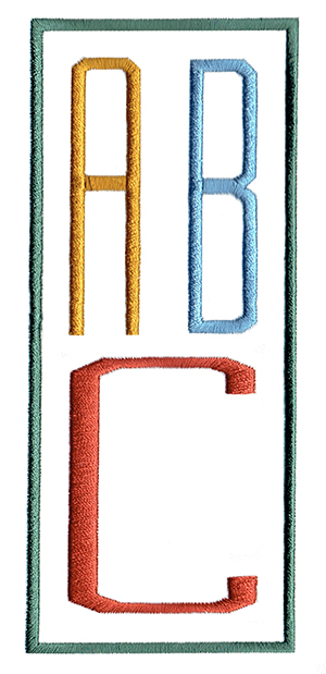 Rectangle Monogram Set 1